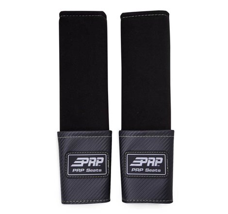 PRP Seatbelt Pads w/Pocket - White Trim