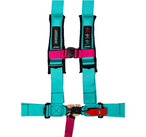 PRP Shreddy 5.3 Harness-Turquoise/Pink