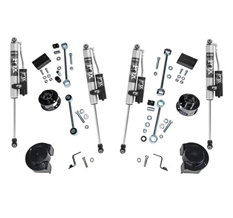 Superlift 18-22 Jeep Wrangler JL (NO Mojave) 4WD 2.5in Coil Spacer Lift Kit w/Fox 2.0 Res Shocks