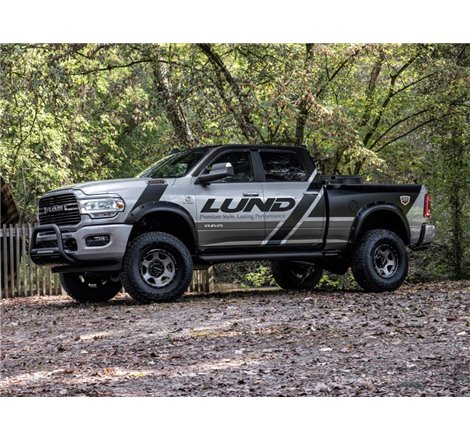 Lund 19-22 RAM 2500/3500 (3500 Excl. Dually) RX-Rivet Style Textured Fender Flares (4 Pc.) Black