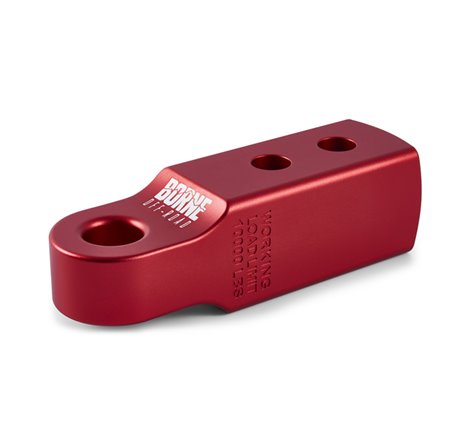 Borne Off-Road CNC Hitch Receiver Shackle 2in Red