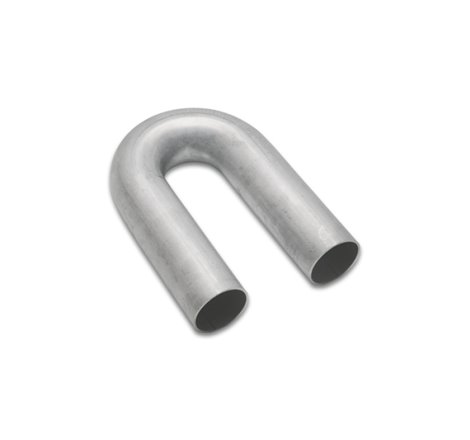 Vibrant 321 Stainless Steel 180 Degree Mandrel Bend 1.75in OD x 2.625in CLR 16 Gauge Wall Thickness