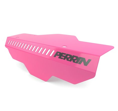 Perrin Subaru Pulley Cover (For EJ Engines) - Hyper Pink