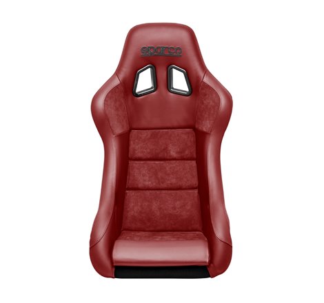 Sparco Seat QRT Performance Leather/Alcantara Red (Must Use Side Mount 600QRT)