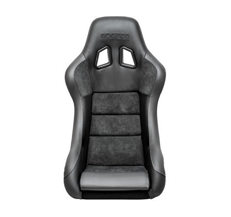 Sparco Seat QRT Performance Leather/Alcantara Black/Grey
