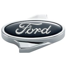 Ford Racing Air Cleaner Nut w/ Ford Logo - Chrome