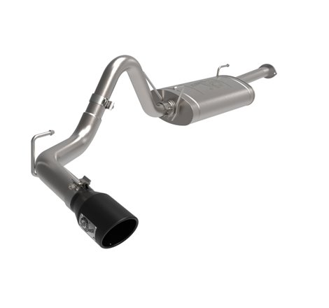 aFe 16-22 Toyota Tacoma Apollo GT Series 2.5in. - 3in. 409 SS Cat-Back Exhaust System w/ Black Tip