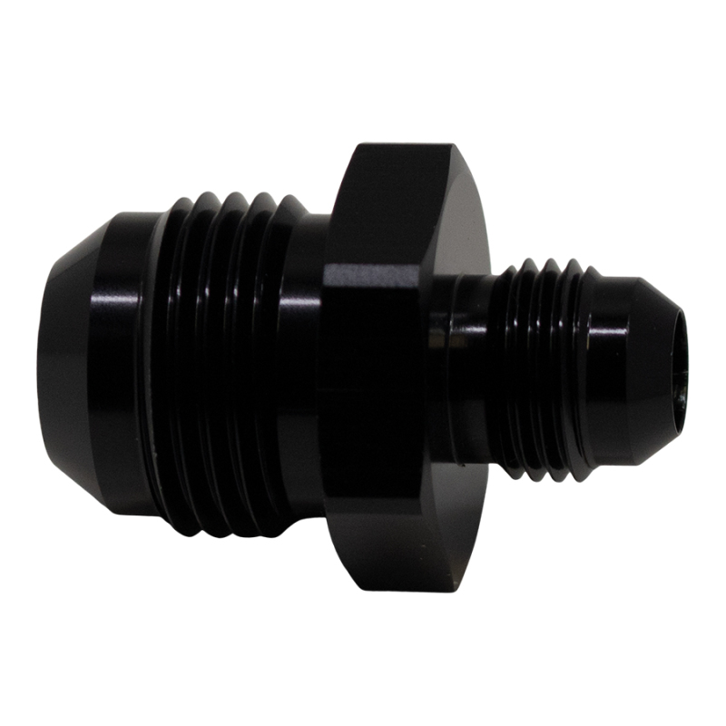 DeatschWerks 10AN Male Flare to 6AN Male Flare Reducer Straight - Anodized Matte Black