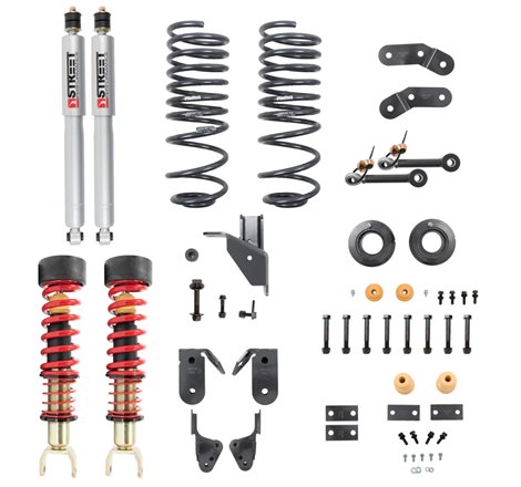 Belltech 19+ RAM 1500 (6-LUG) Performance Coilover Kit 1-3in Front/3-4in Rear
