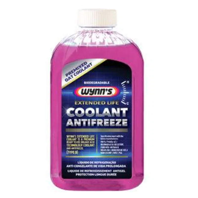 Wynn's extended life coolant/antifreeze (oat) 1l Wynns - 1