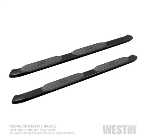 Westin 19-21 Ford Ranger SuperCab PRO TRAXX 5 Oval Nerf Step Bars - Blk