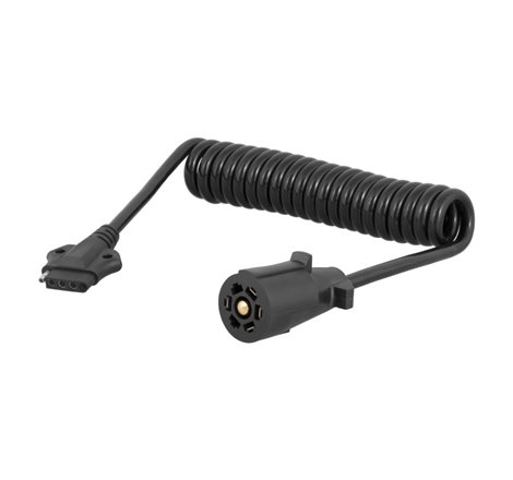 Curt RV 7 to 5-Flat Coiled Adapter