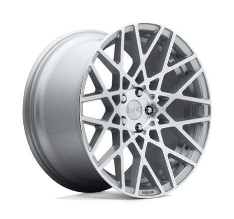 Rotiform R110 BLQ Wheel 20x10 5x112 35 Offset - Gloss Silver Machined