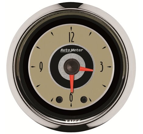 AutoMeter Gauge Clock 2-1/16in. 12HR Analog Cruiser