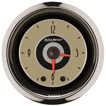 AutoMeter Gauge Clock 2-1/16in. 12HR Analog Cruiser