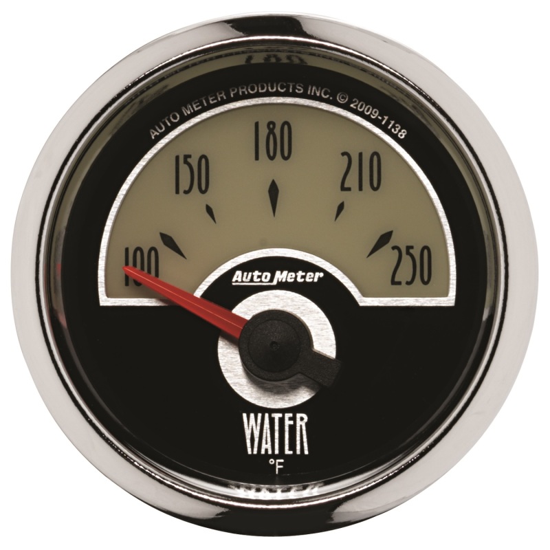 AutoMeter Gauge Water Temp 2-1/16in. 250 Deg. F Elec Cruiser