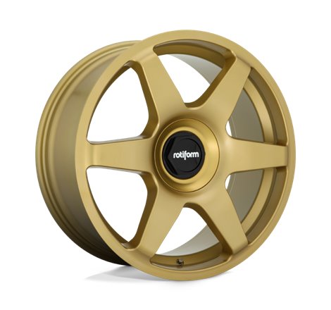 Rotiform R118 SIX Wheel 18x8.5 5x100/5x112 45 Offset - Matte Gold
