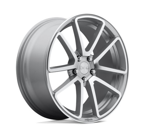 Rotiform R120 SPF Wheel 18x8.5 5x120 35 Offset - Gloss Silver Machined