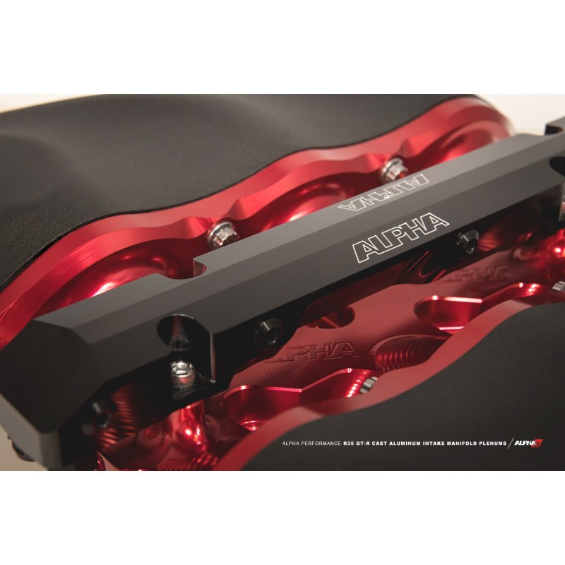 AMS Performance 2009+ Nissan GT-R R35 Alpha Carbon Intake Manifold Secondary Fuel Rail Kit