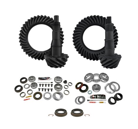 Yukon Gear & Install Kit Package for 00-10 Ford F150 9.75in Front & Rear 4.11 Ratio