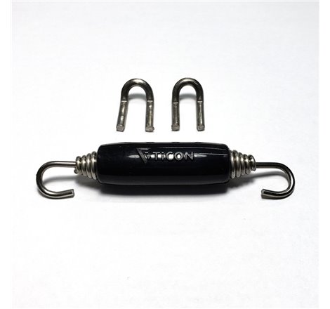 Stainless Bros Spring Tab Kit - Single SS304 (1 Spring 2 Hook and 1 Black Silicone Sleeve)