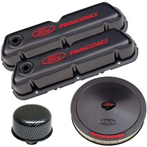 Ford Racing Complete Dress Up Kit - Carbon Fiber Style Finish