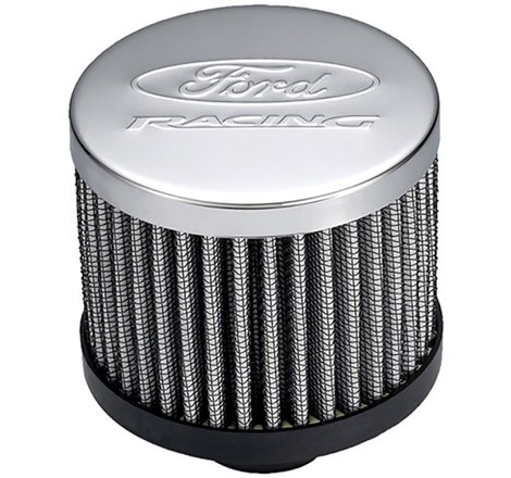 Ford Racing Push In Valve Cover Breather Filter w/Ford Racing Logo Top