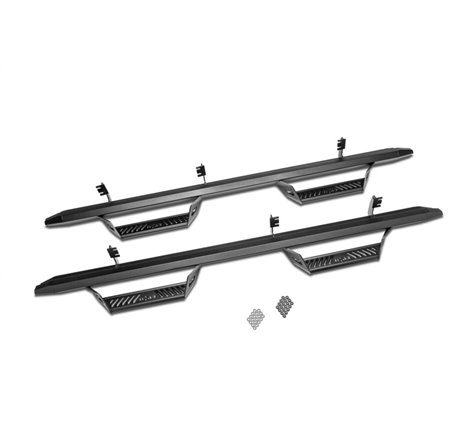 N-Fab 2022 Nissan Frontier CC (All Beds) Predator PRO Step System - Cab Length - Tex. Black