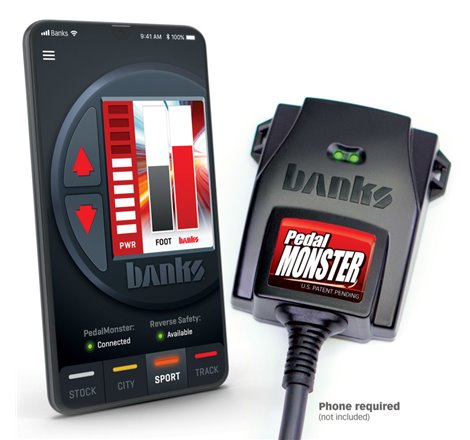 Banks Power Pedal Monster Throttle Sensitivity Booster (Stand-Alone) - Use w/Phone