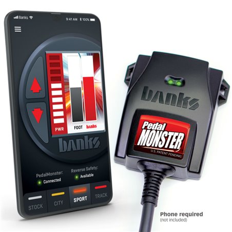 Banks Power Pedal Monster Throttle Sensitivity Booster (Stand-Alone) - Use w/Phone