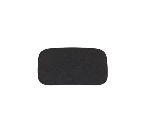 Kentrol 07-18 Jeep Wrangler JK Plate Delete Badge - Textured Black