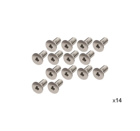 Kentrol 97-06 Jeep Wrangler Windshield Bolts 14 Pack Stainless