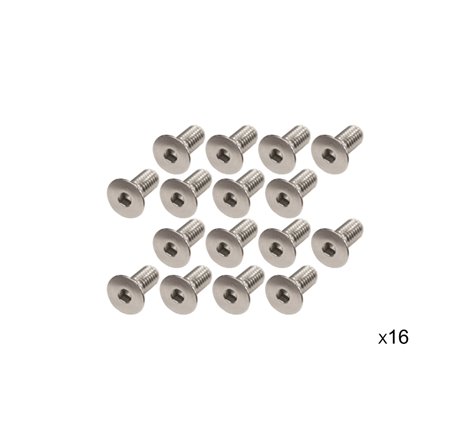 Kentrol 87-95 Jeep Wrangler YJ Windshield Bolts 16 Pack Stainless