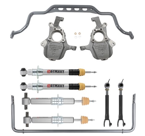 Belltech 21+ GM SUV SWB ONLY 2WD/4WD Front and Rear Lowering Kit w/ Performance Struts