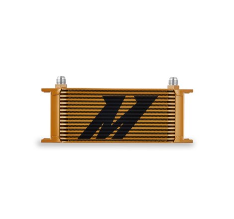Mishimoto Universal 16-Row Oil Cooler Gold