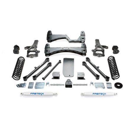 Fabtech 13-18 Ram 1500 4WD 6in Basic Sys w/Perf Shks