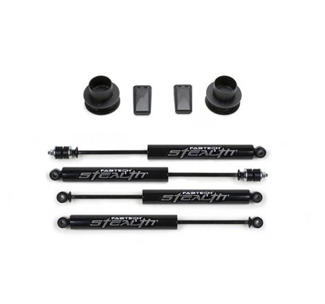 Fabtech 13-18 Ram 3500 4WD w/Factory Radius Arms 2.5in Coil Spcr Kit w/Stealth