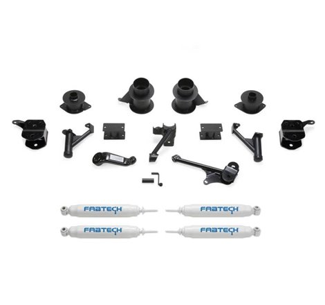Fabtech 14-18 Ram 2500 4WD 5in Basic System w/Coil Spacers & Perf. Shocks