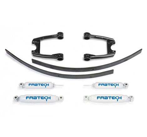 Fabtech 84-95 Toyota P/U 2WD 3.5in Perf Sys w/Perf Shks