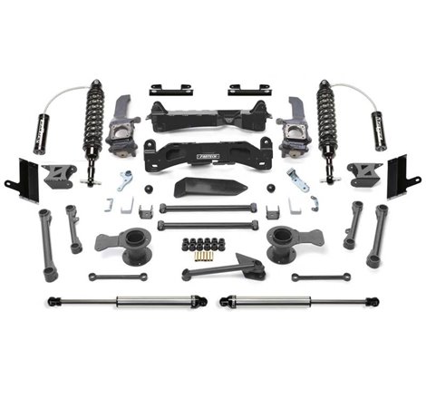 Fabtech 2015-21 Toyota 4Runner 4WD 6in Perf Sys w/Dl 2.5 C/O Resi & 2.25