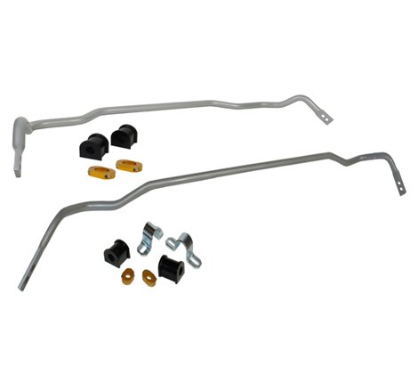 Whiteline 18-19 Kia Stinger (Incl. GT/GT1/GT2/Premium) Front & Rear Sway Bar Kit (Sway Bars ONLY)