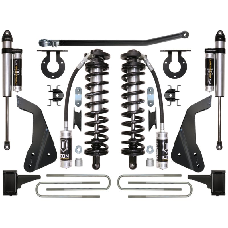 ICON 08-10 Ford F-250/F-350 4-5.5in Stage 3 Coilover Conversion System