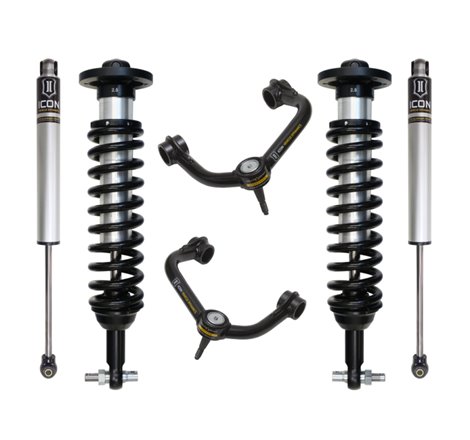 ICON 2015+ Ford F-150 2WD 0-3in Stage 2 Suspension System w/Tubular Uca