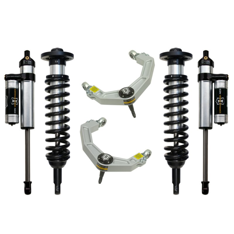 ICON 09-13 Ford F-150 4WD 0-2.63in Stage 3 Suspension System w/Billet Uca