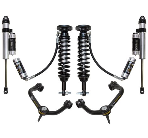ICON 2015+ Ford F-150 2WD 1.75-3in Stage 5 Suspension System w/Tubular Uca