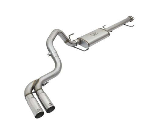 aFe Rebel Series 3in Stainless Steel Cat-Back Exhaust System w/Polished Tips 07-14 Toyota FJ Cruiser