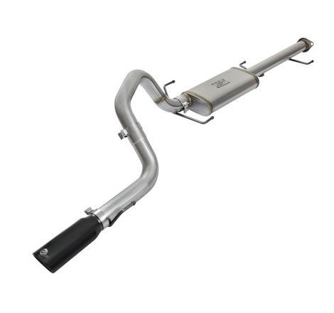 aFe MACH Force Xp 3in SS Cat-Back Single Rear Exit Exhaust w/Black Tips 07-14 Toyota FJ Cruiser