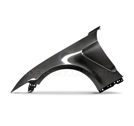 Anderson Composites 15-16 Ford Mustang GT 350 Style Carbon Fiber Front Fenders