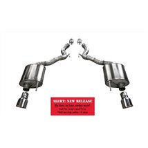 Corsa 15-16 Ford Mustang GT Convertible 5.0L V8 Polished Sport Axle-Back Exhaust