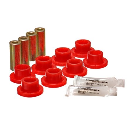 Energy Suspension 88 Honda Civic/CRX Red Rear Control Arm Bushing Set (Lower Only)